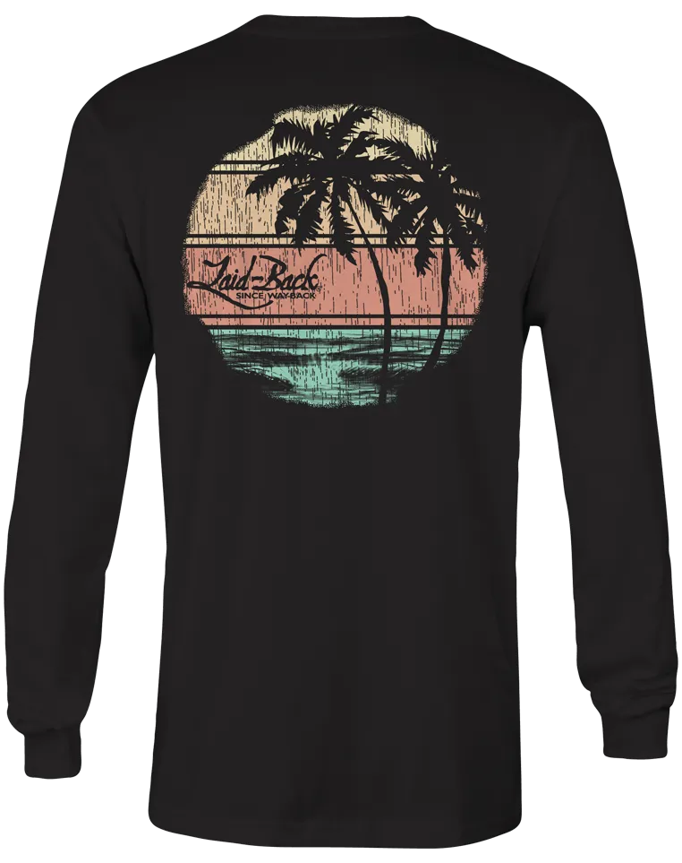 Arcade Palm Long Sleeve T-Shirt
