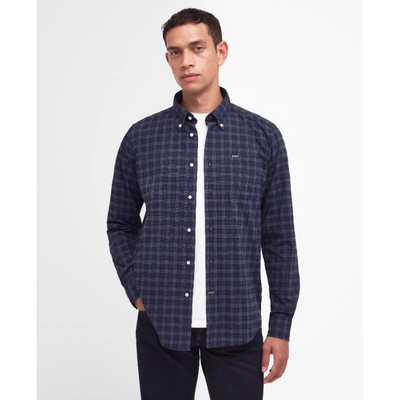Barbour Lomond Tailored Mens Shirt - Midnight Tartan