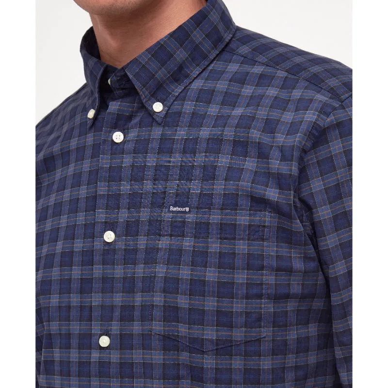 Barbour Lomond Tailored Mens Shirt - Midnight Tartan