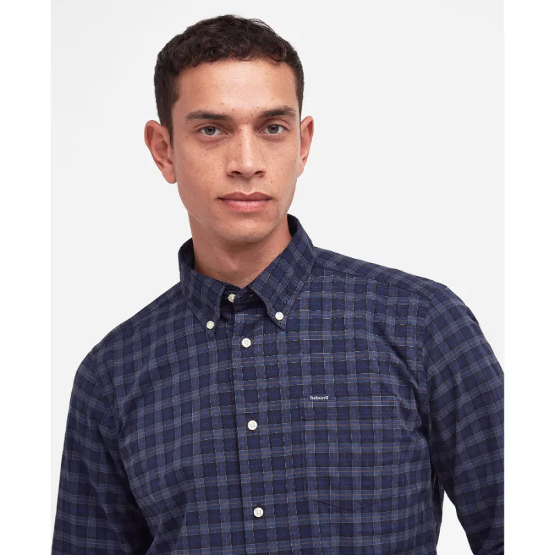 Barbour Lomond Tailored Mens Shirt - Midnight Tartan
