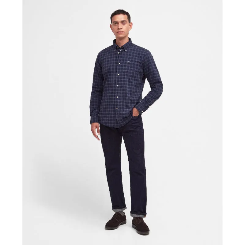Barbour Lomond Tailored Mens Shirt - Midnight Tartan
