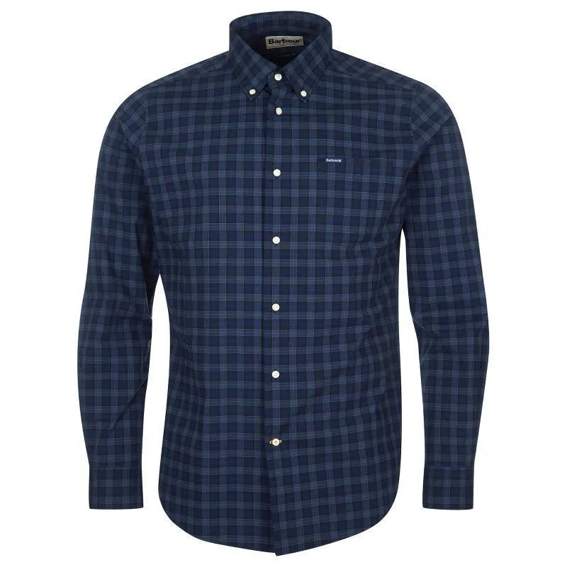 Barbour Lomond Tailored Mens Shirt - Midnight Tartan