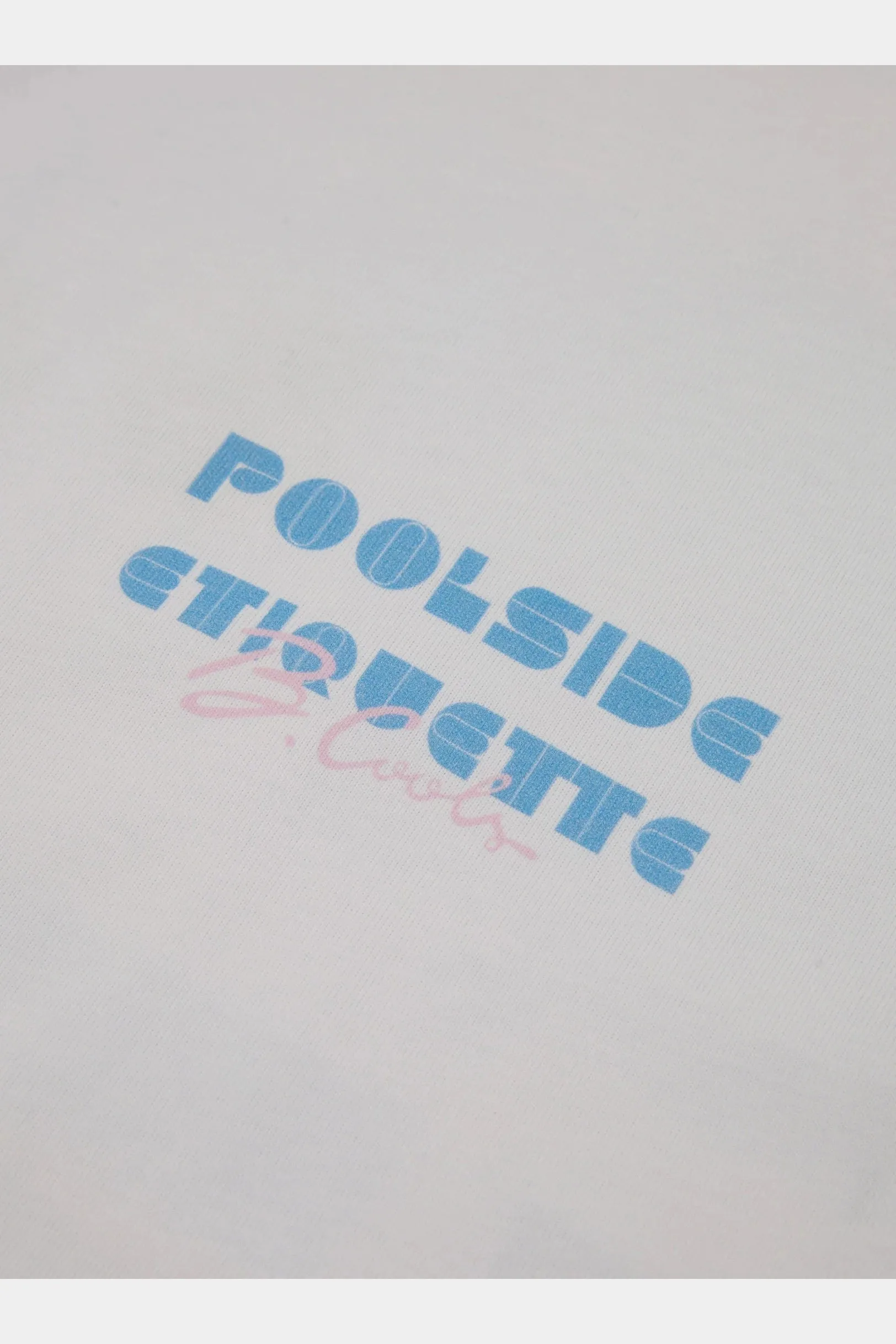 BARNEY COOLS Poolside vice tee - White