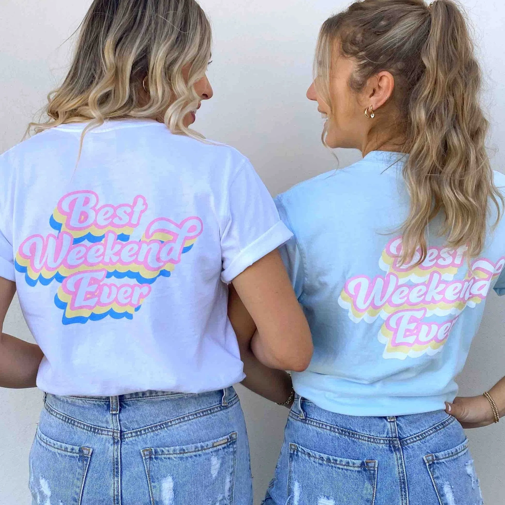 Best Weekend Ever Pocket Tees
