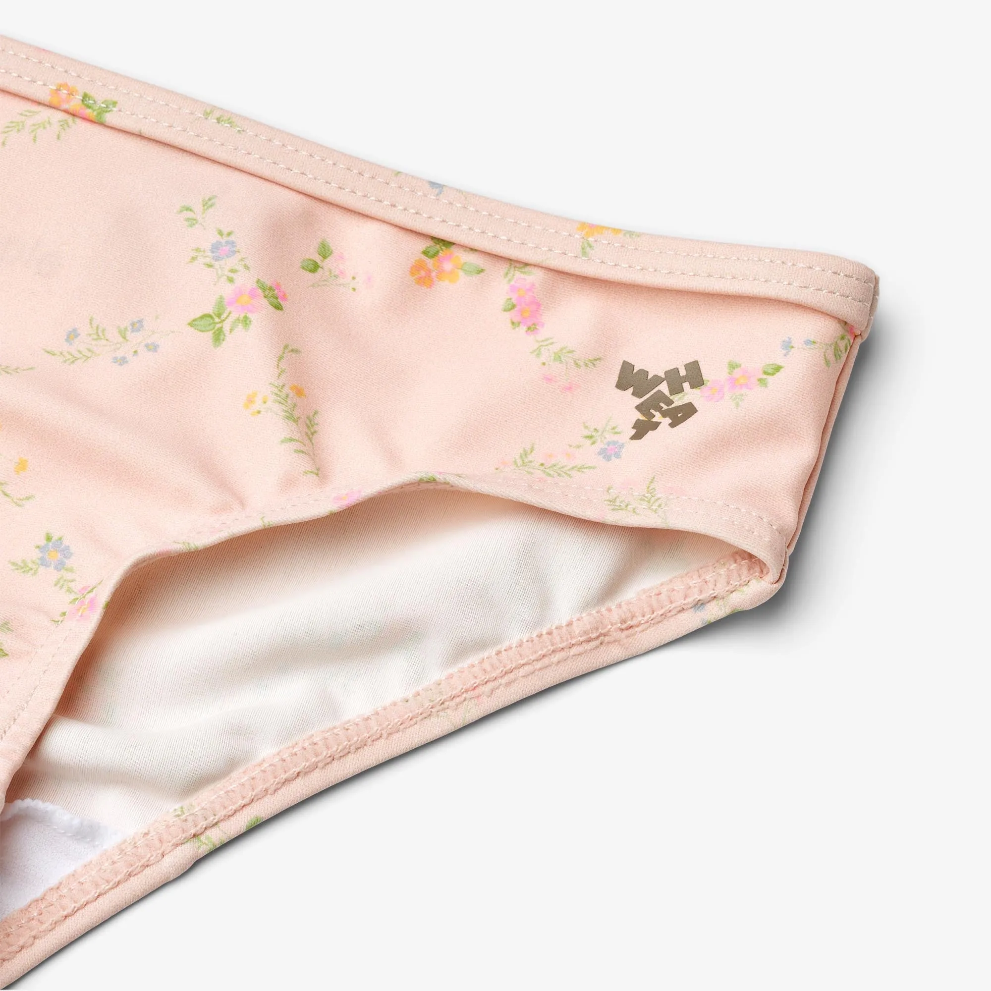Bikini Lærke - powder checked flowers