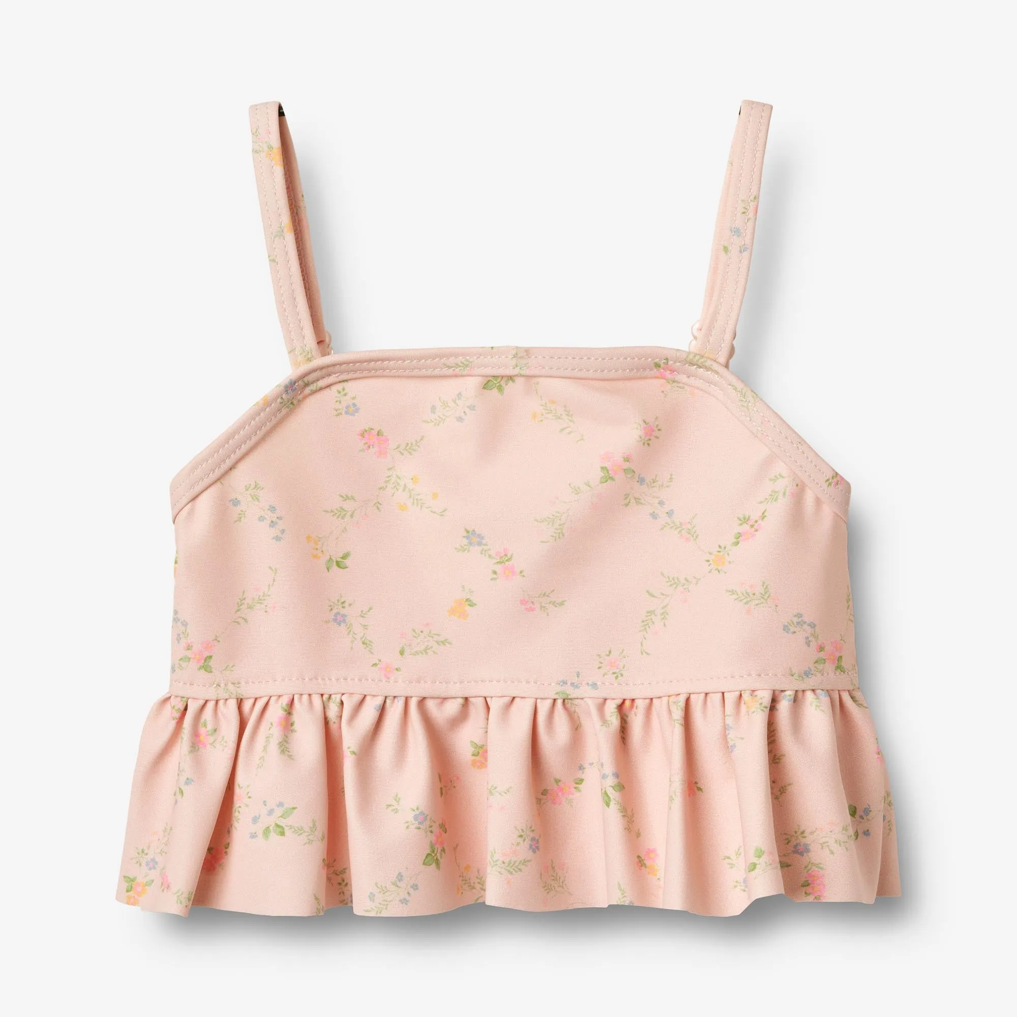 Bikini Lærke - powder checked flowers