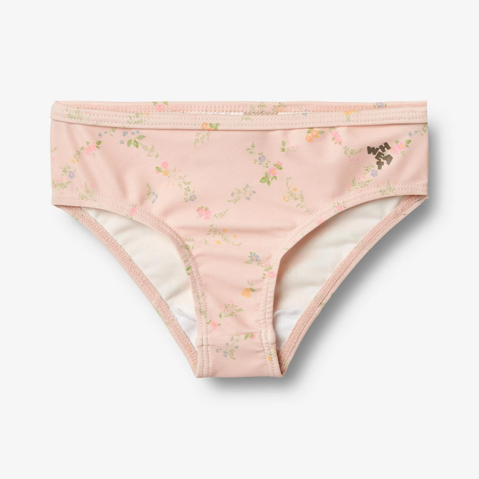Bikini Lærke - powder checked flowers