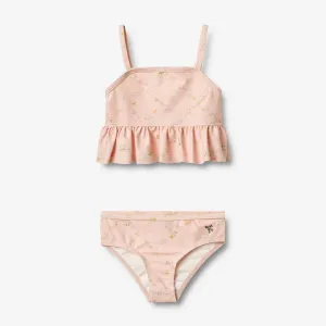 Bikini Lærke - powder checked flowers