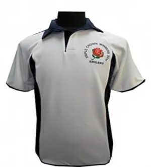 Buy Mens England Rugby Shirts Triple Crown Half Sleeve Jersey