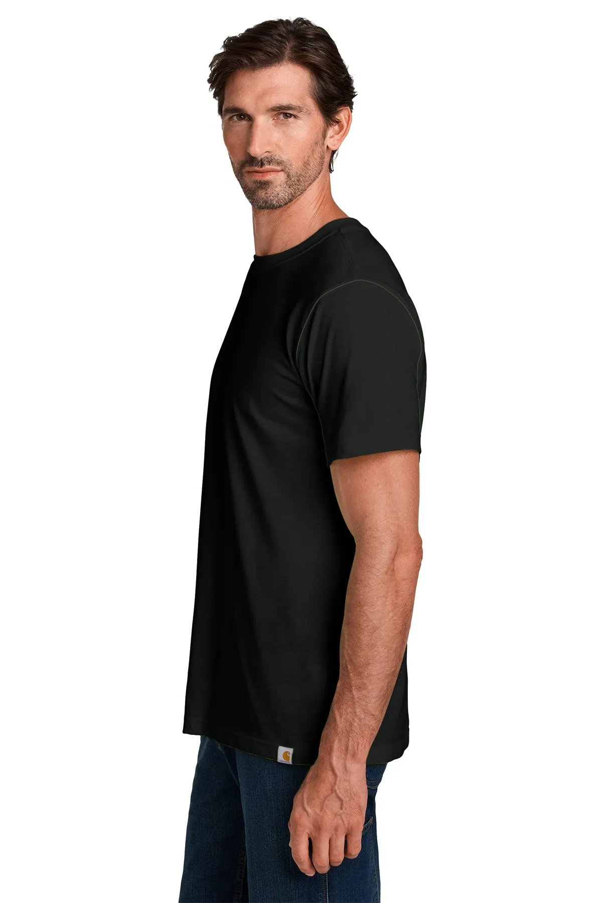 Carhartt Short Sleeve Custom T-Shirts, Black