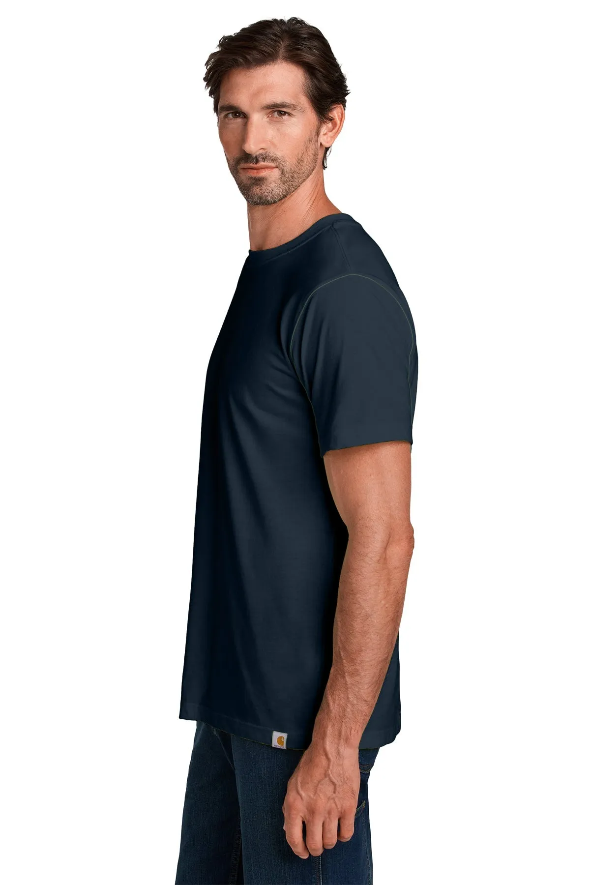 Carhartt Short Sleeve Custom T-Shirts, Navy
