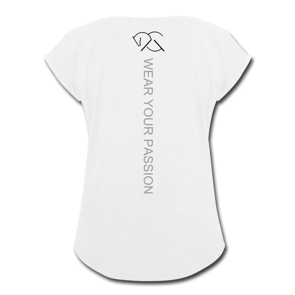 CAVALLA TEE | White | Dip Hem - ATELIERCG™