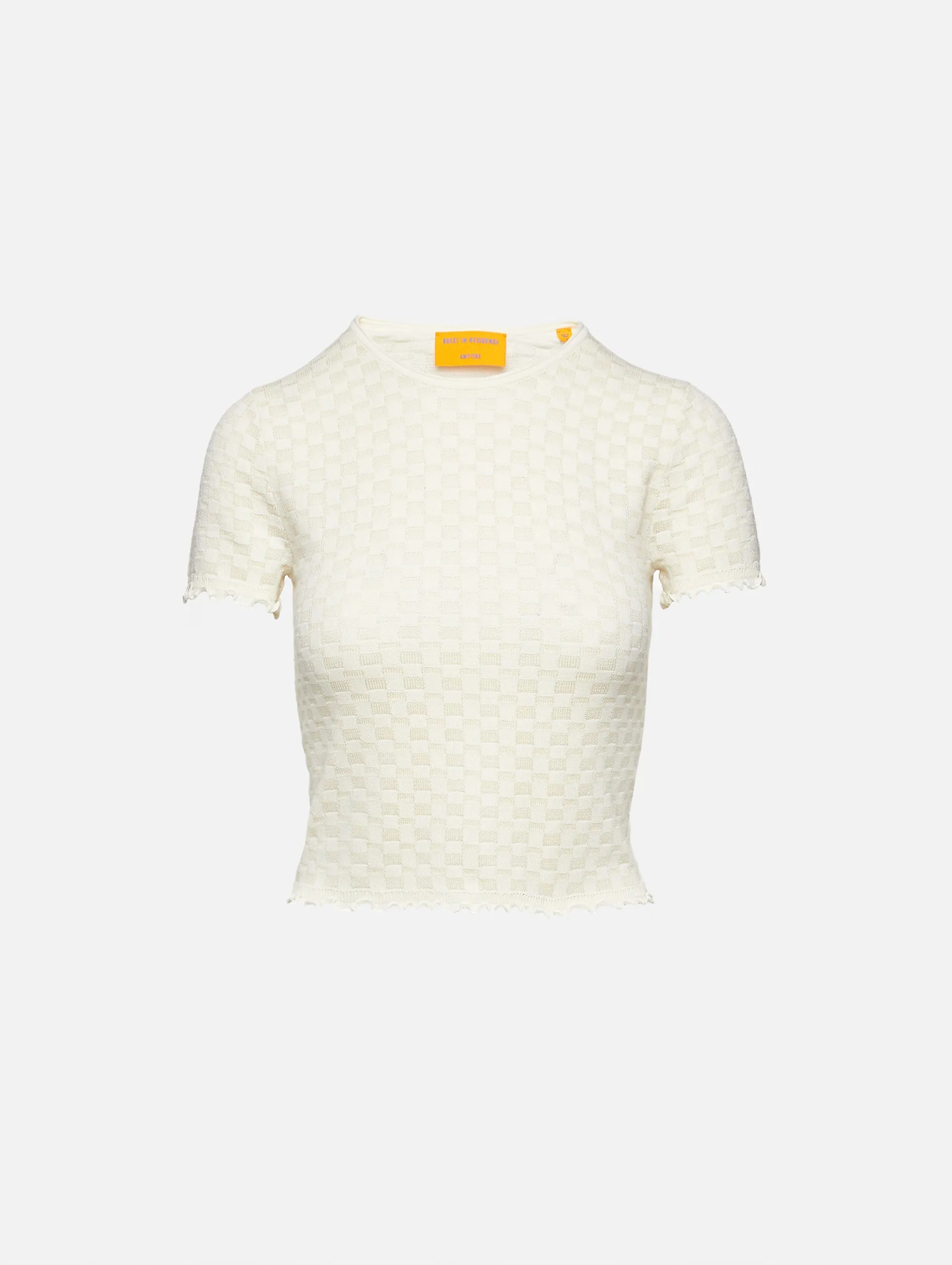 Checker Baby Tee