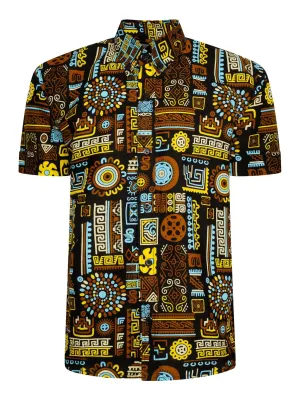 Chief African Print Shirt