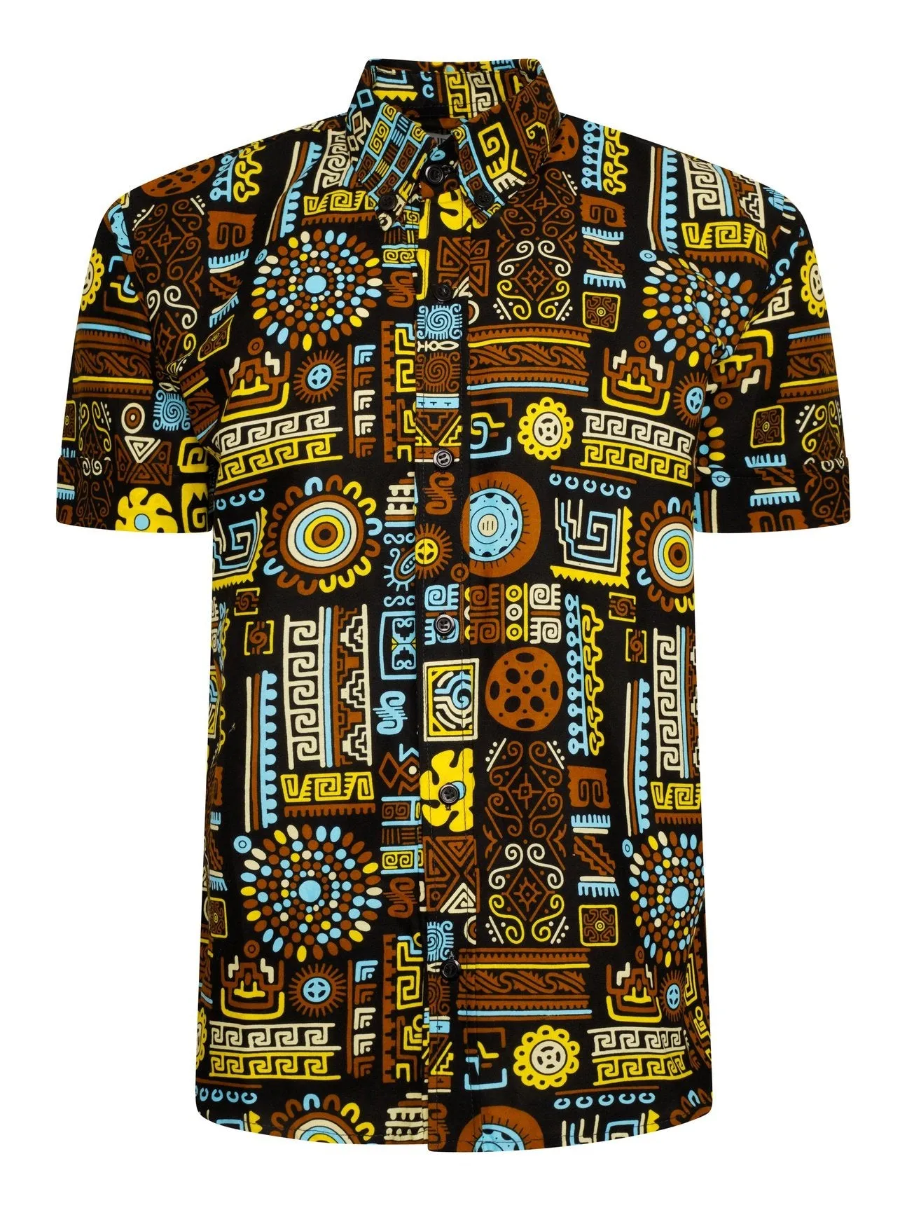 Chief African Print Shirt