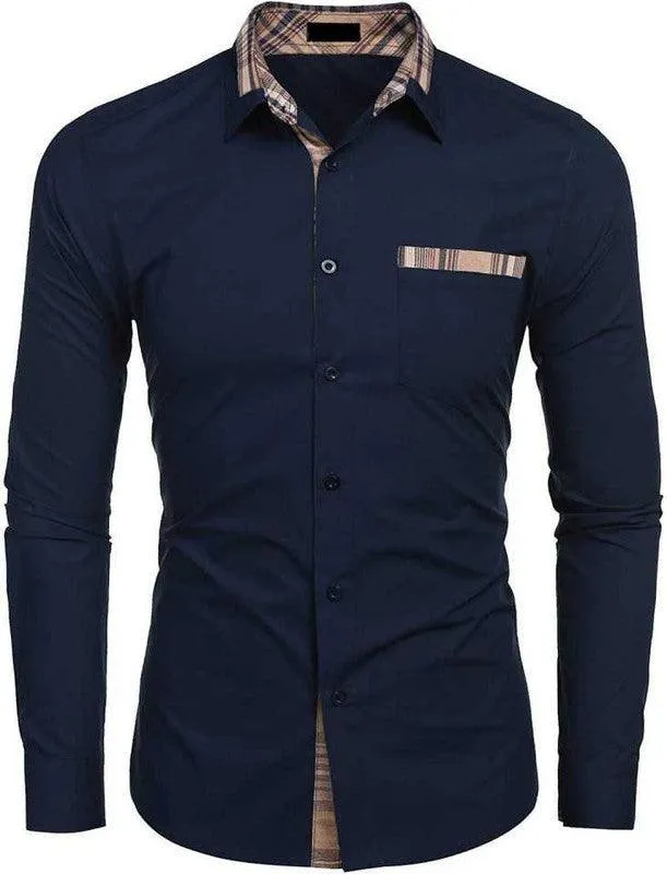 Chq design black shirt