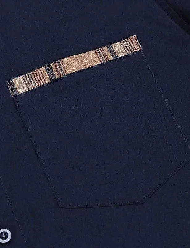 Chq design black shirt