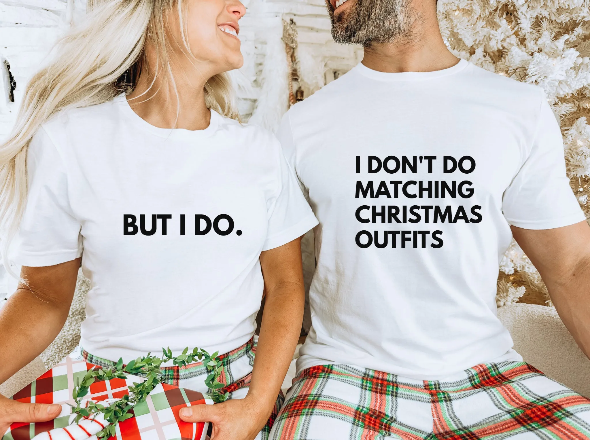 Christmas Family We don't do Matching Shirts (Shirts only)