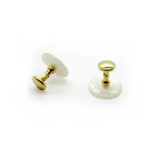 Clergy collar long stud - Front