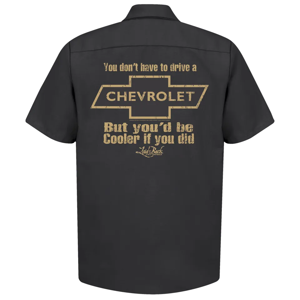 Cooler Chevy Mechanic Shirt