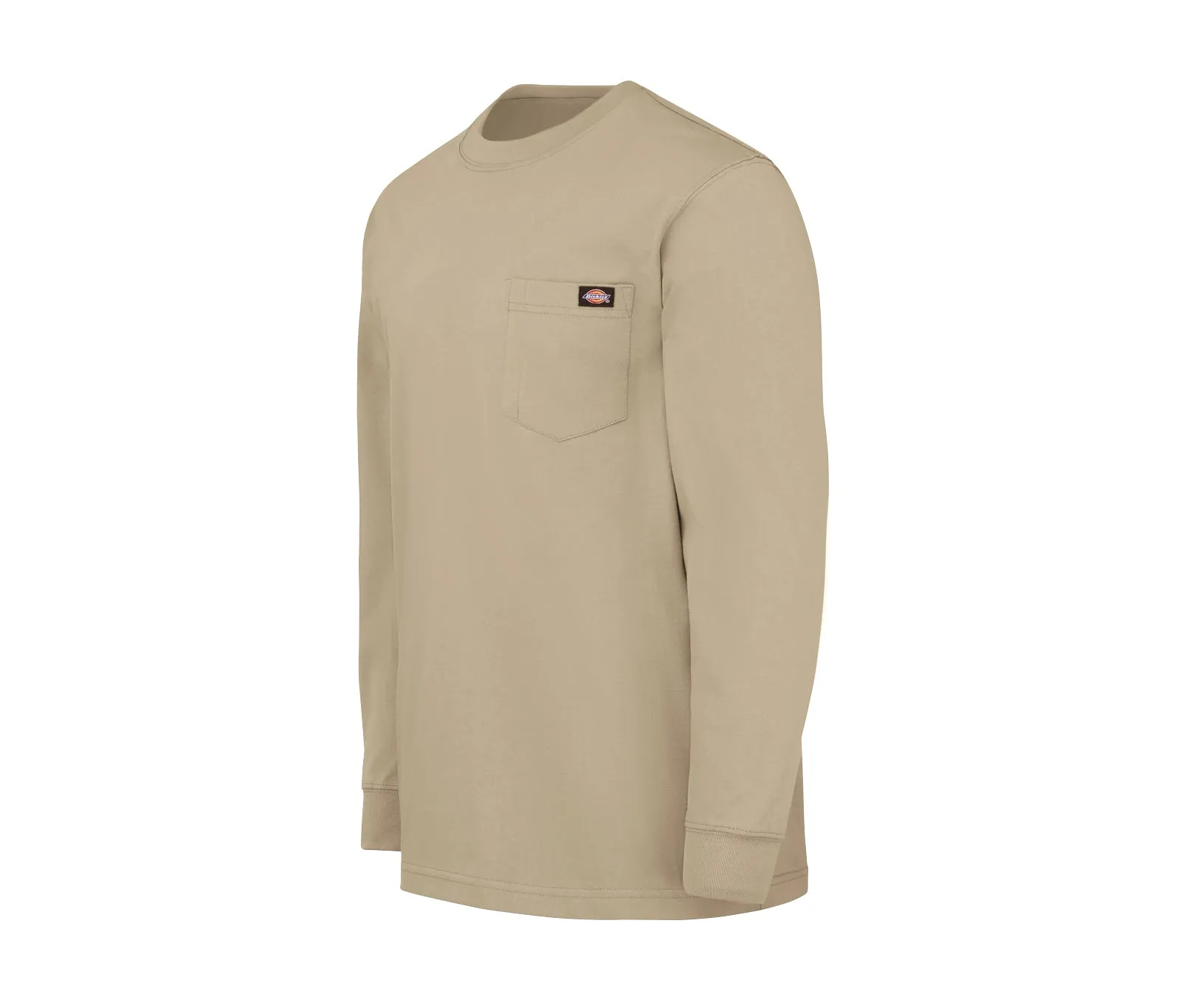 Dickies Men's Long Sleeve Heavyweight Crew Neck Tee Shirt