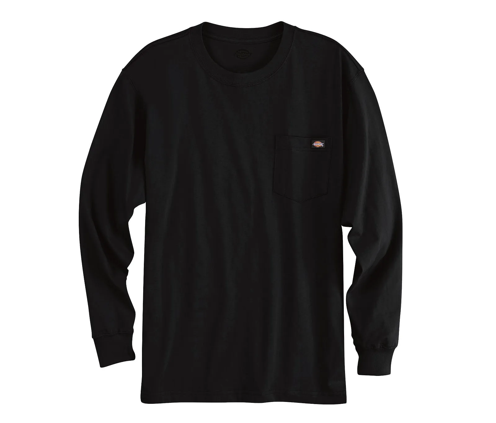 Dickies Men's Long Sleeve Heavyweight Crew Neck Tee Shirt