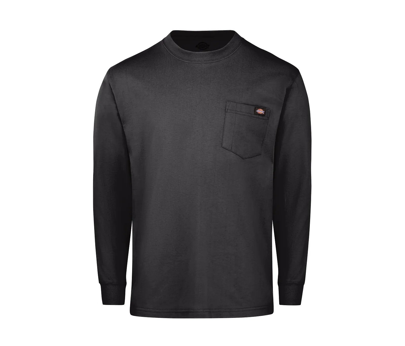 Dickies Men's Long Sleeve Heavyweight Crew Neck Tee Shirt