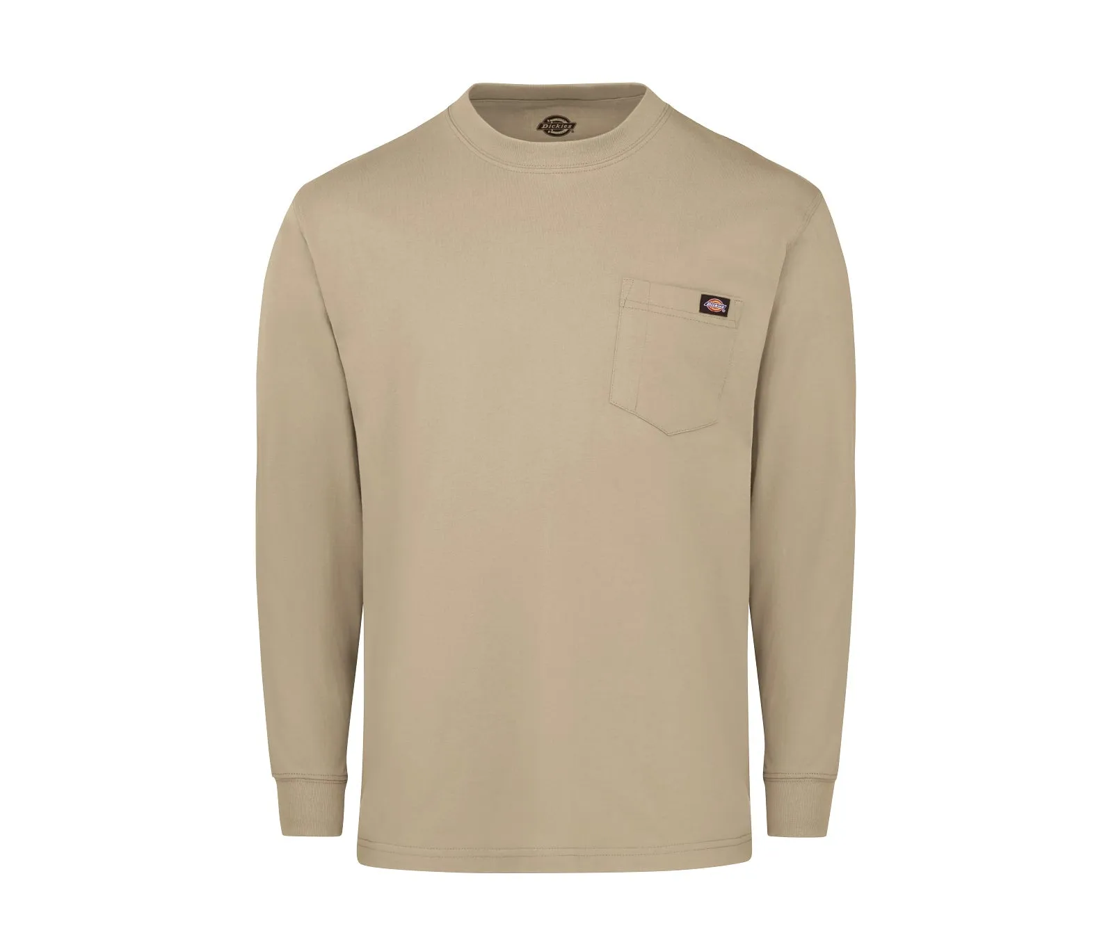 Dickies Men's Long Sleeve Heavyweight Crew Neck Tee Shirt