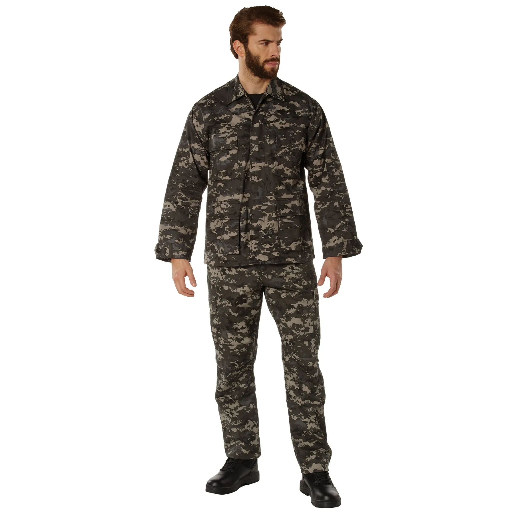 Digital Camo Tactical BDU Shirts