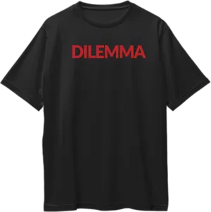 Dilemma Oversized Unisex T-Shirts