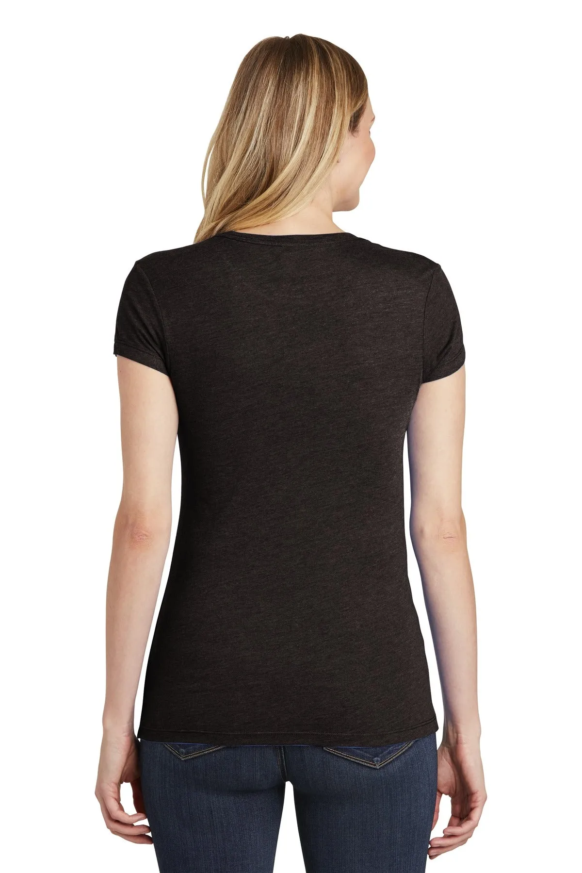 District Women's Fitted Perfect Tri Tee. DT155