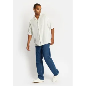 DPTextured Cuban Shirt - Offwhite