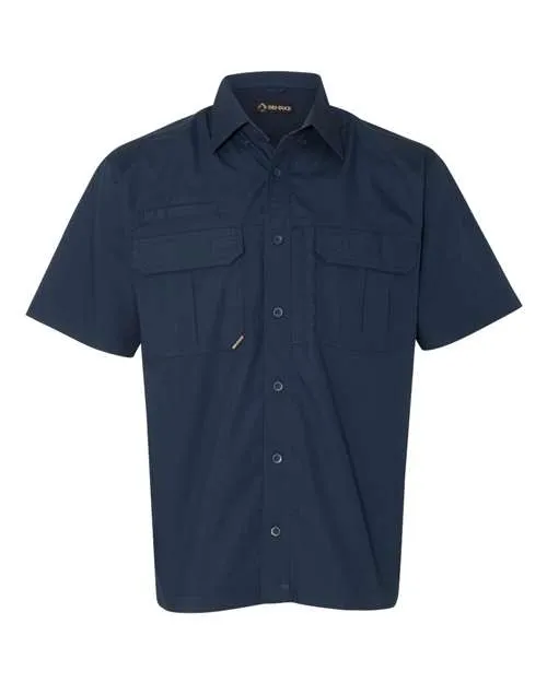 DRI DUCK Men's Short Sleeve Utility Ripstop Shirt