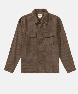 Fleck Overshirt in Earth