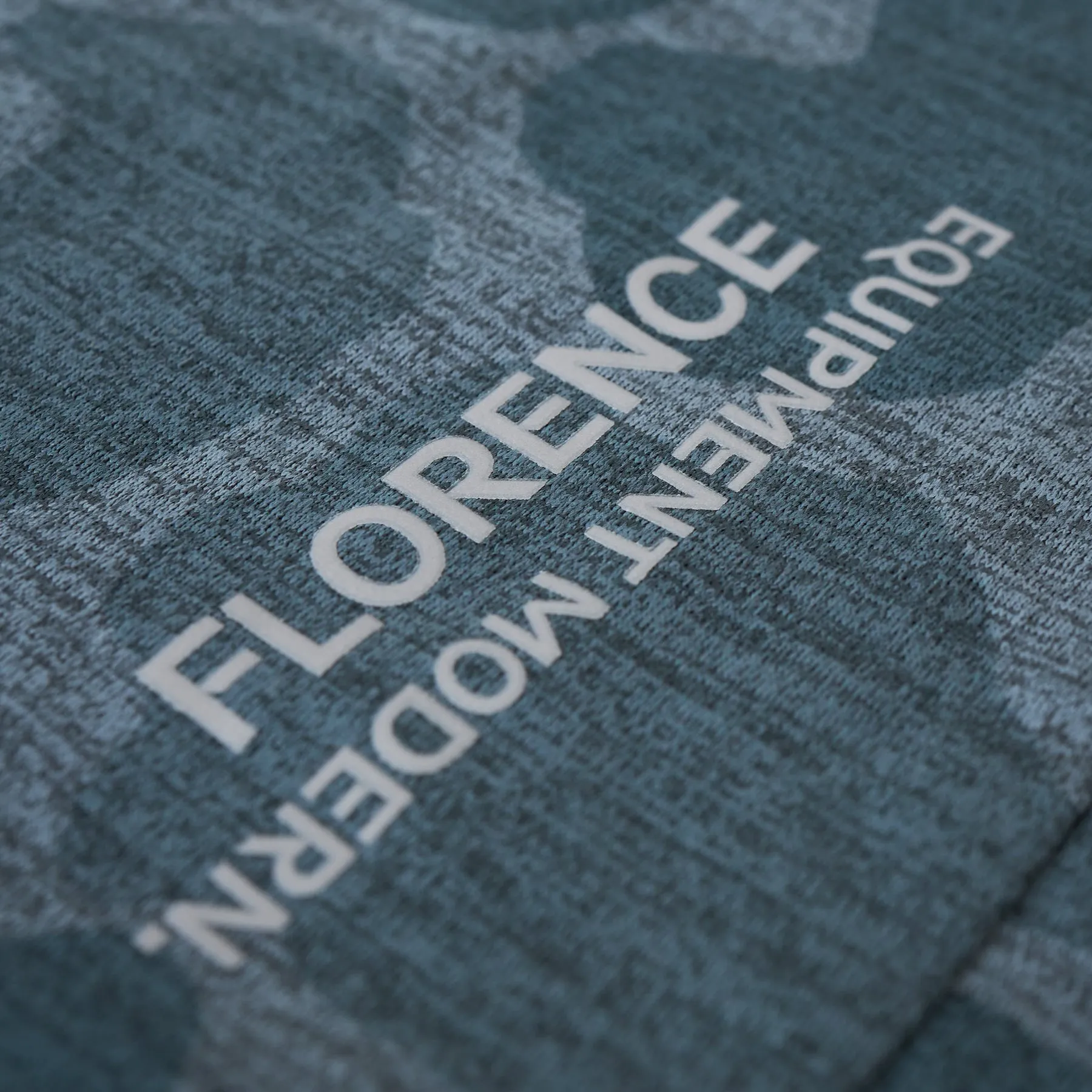 Florence Marine X Airtex  L/S Shirt-Heather Light Sea Blue Camo