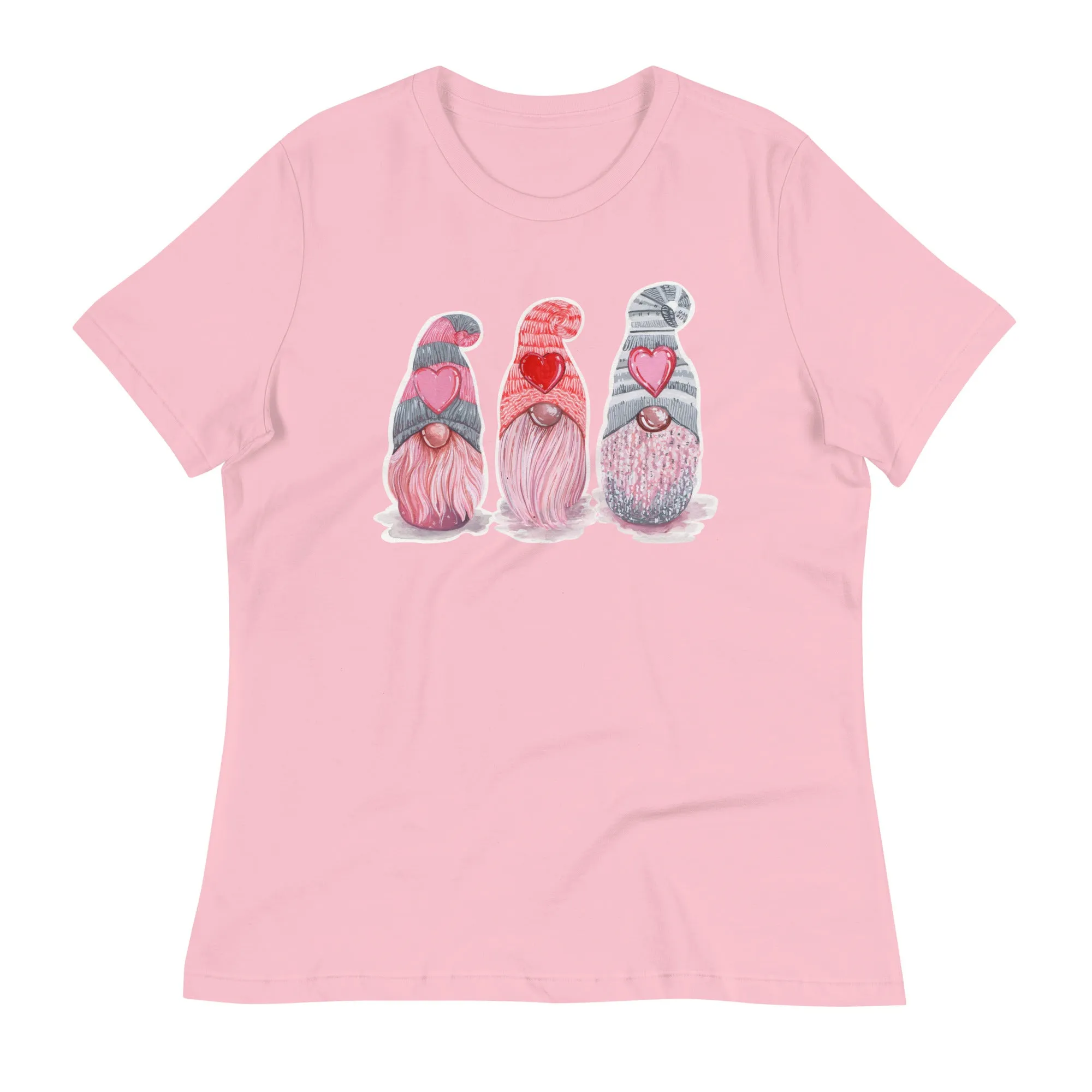 Gnome love t-shirts for women's fashion