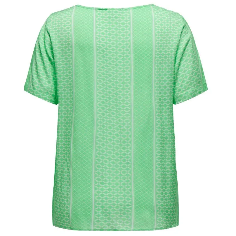 Groene v-neck top Marrakesh