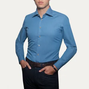 Indigo Chambray Shirt