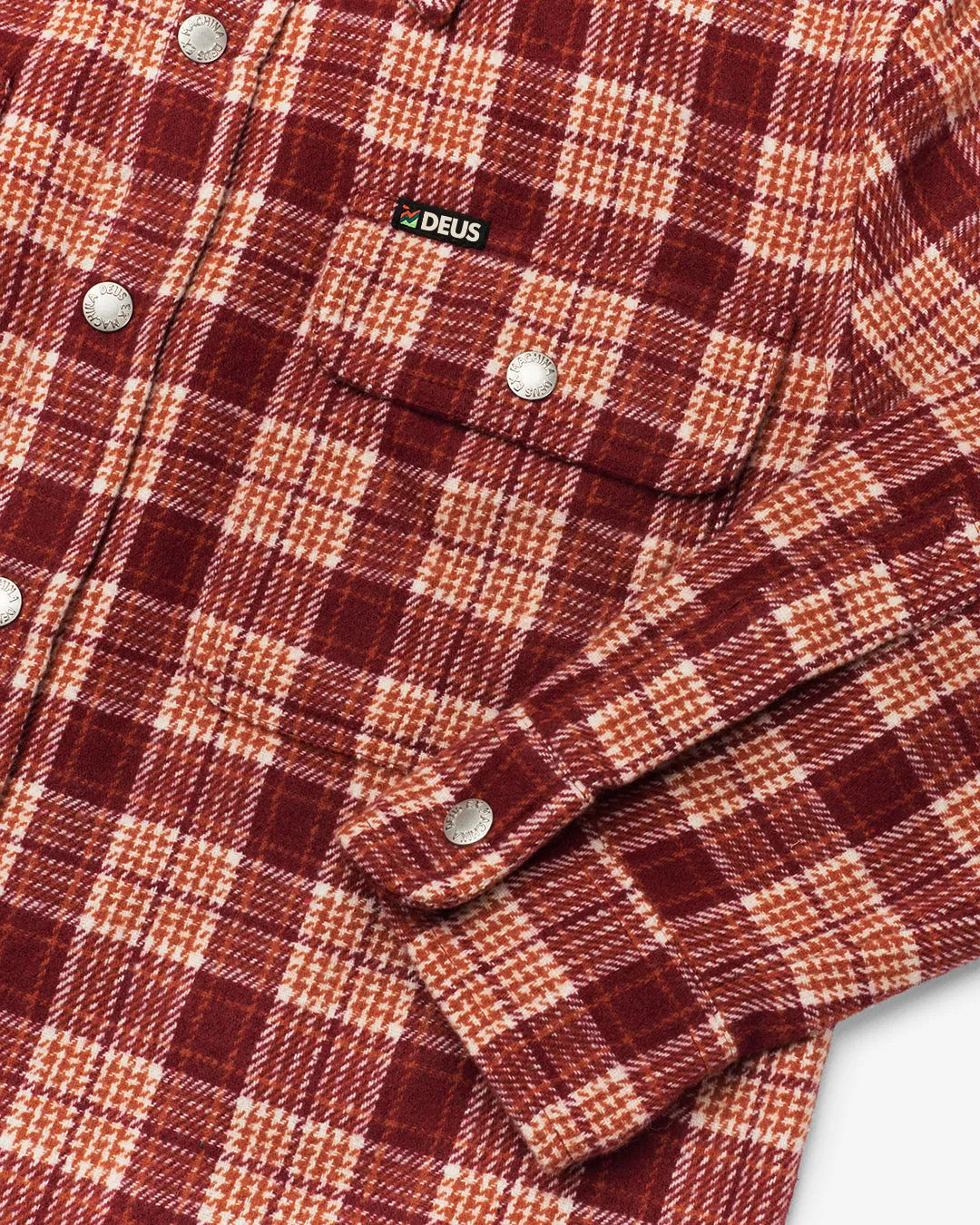 Izzy Overshirt Red - Red Clay