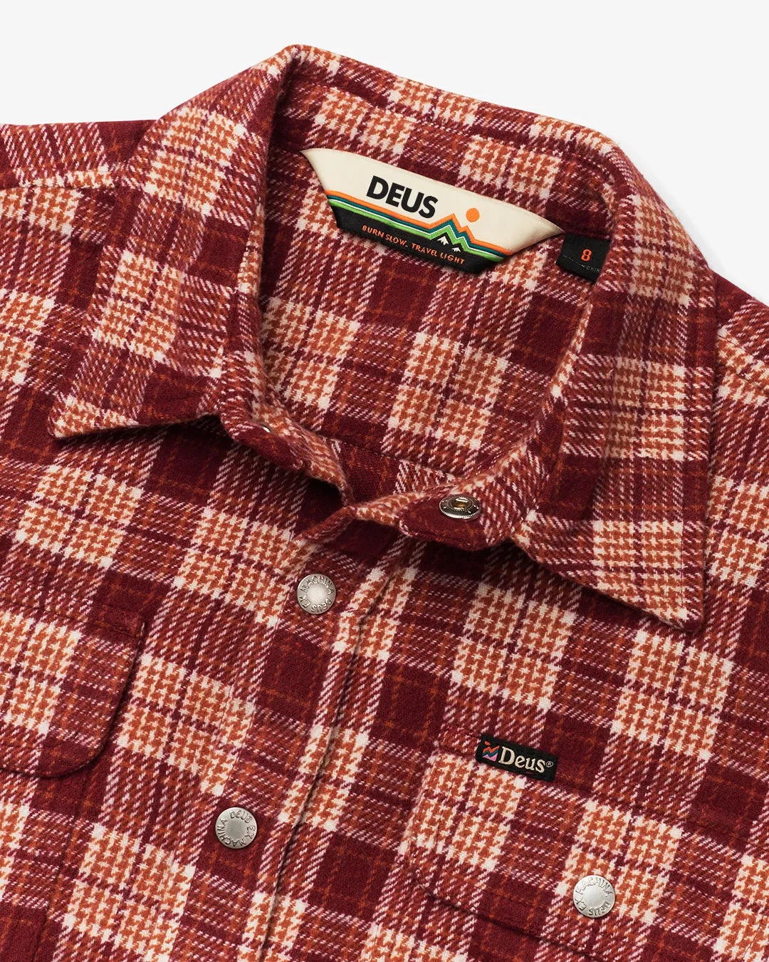 Izzy Overshirt Red - Red Clay