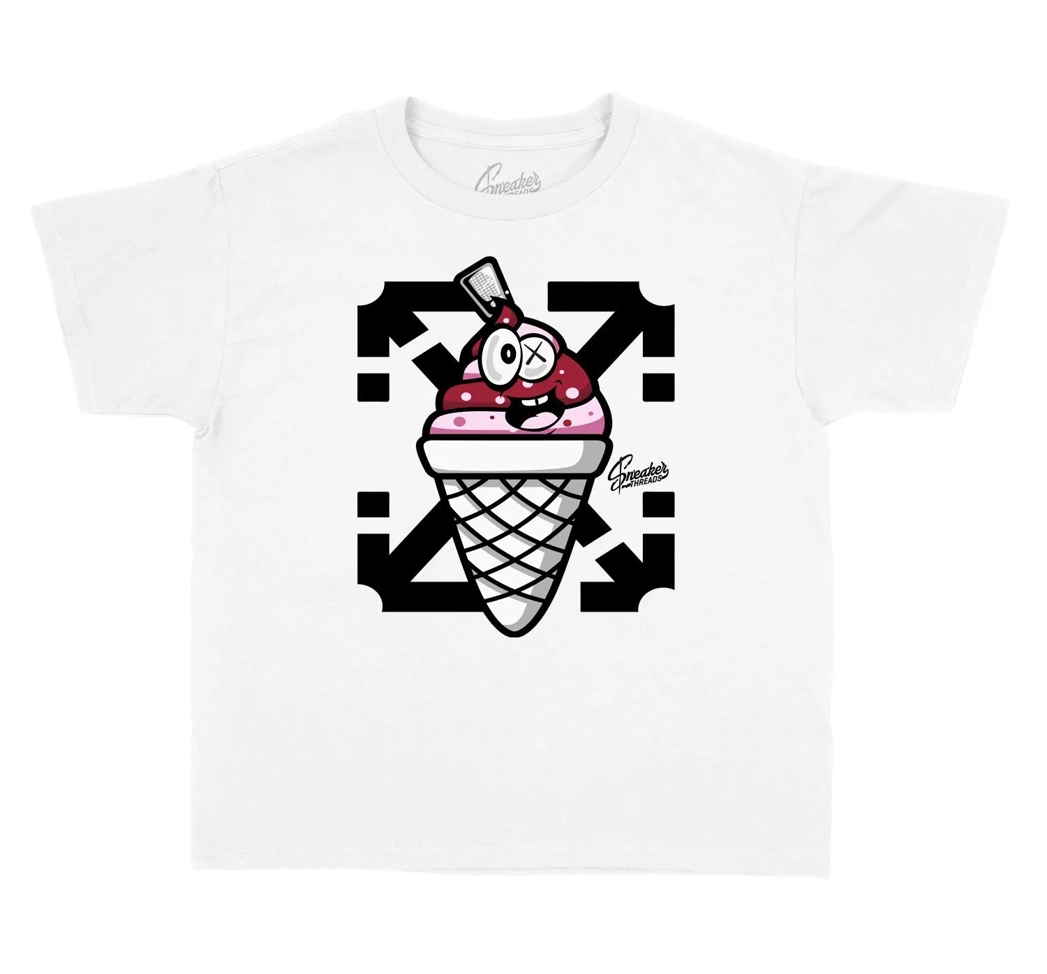 Kids - Pink Foam 5 Lucky Charm Shirt