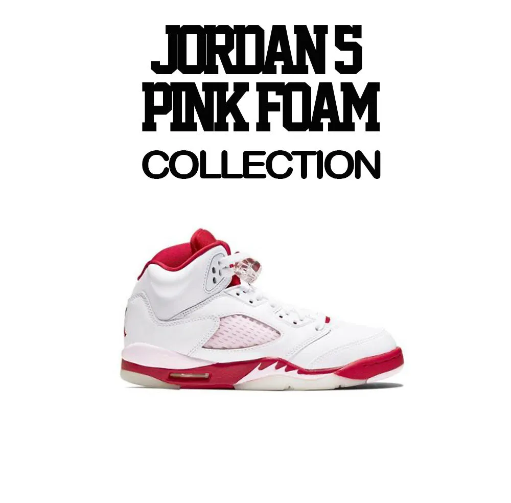 Kids - Pink Foam 5 Lucky Charm Shirt