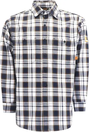 KONRECO FR Shirts for Men Button Down Flame Resistant HRC2 Men's Welding Shirts