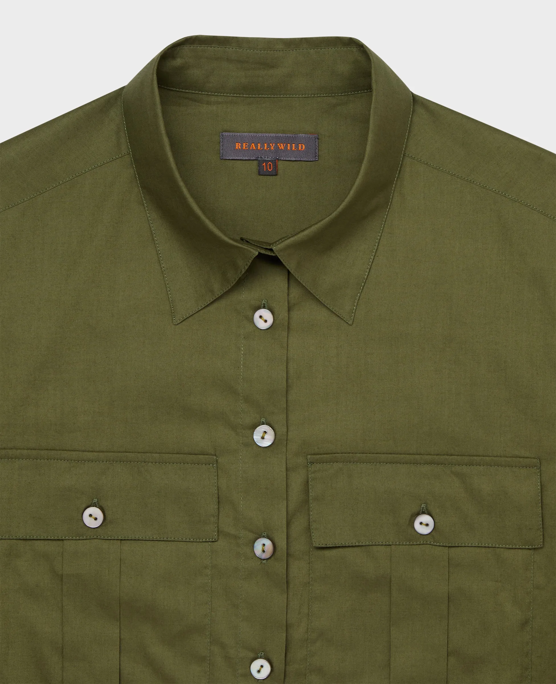 Liberty Cotton Long Sleeve Utility Shirt