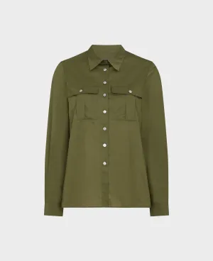 Liberty Cotton Long Sleeve Utility Shirt