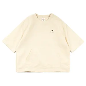 MADE in USA Woven Track Top | Sandstone