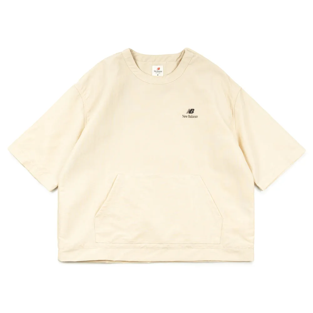 MADE in USA Woven Track Top | Sandstone