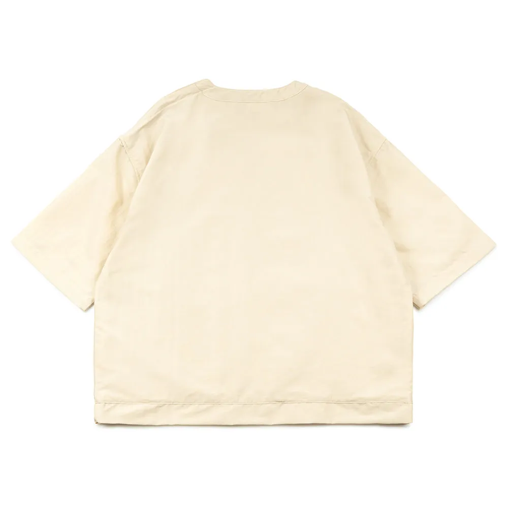 MADE in USA Woven Track Top | Sandstone