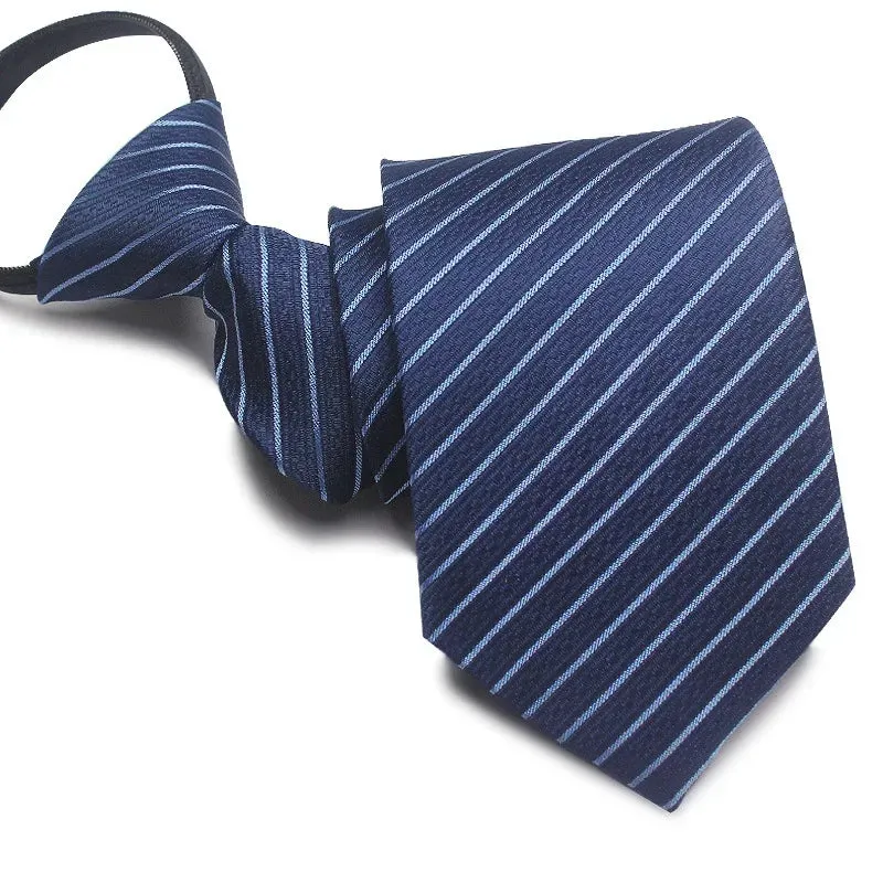 MC - Plaid Skinny Tie: 8cm, slim design, ideal accessory for business and wedding events