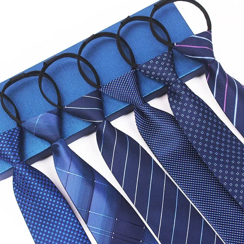 MC - Plaid Skinny Tie: 8cm, slim design, ideal accessory for business and wedding events